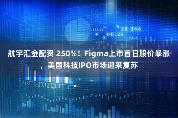 航宇汇金配资 250%！Figma上市首日股价暴涨，美国科技IPO市场迎来复苏